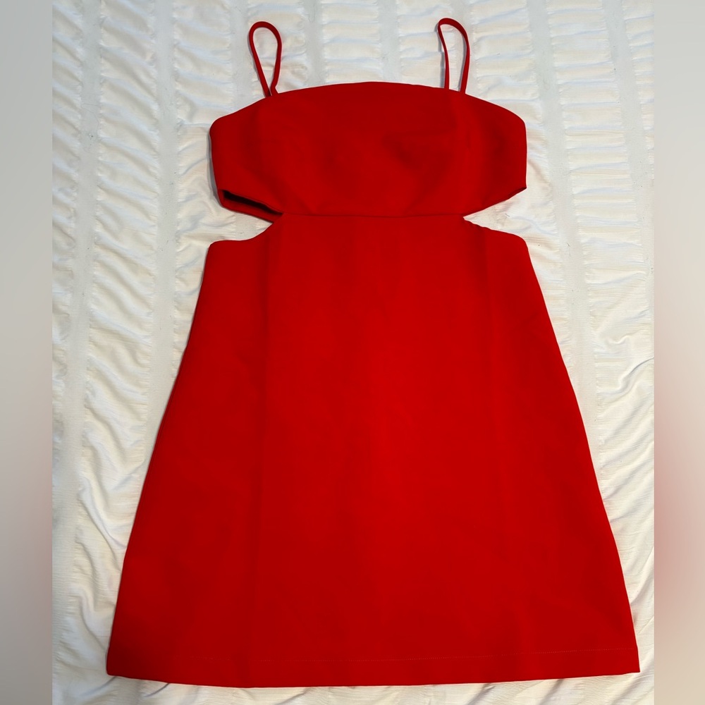 Just Me Cutout Mini Dress - size Large - NWOT